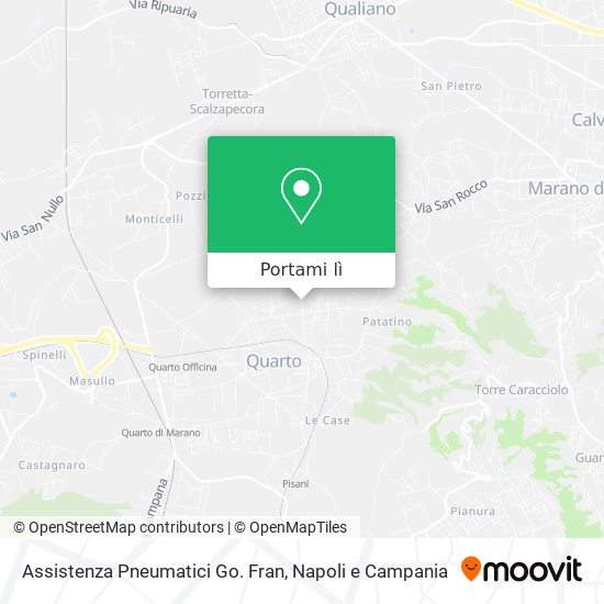 Mappa Assistenza Pneumatici Go. Fran