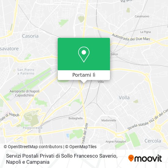 Mappa Servizi Postali Privati di Sollo Francesco Saverio