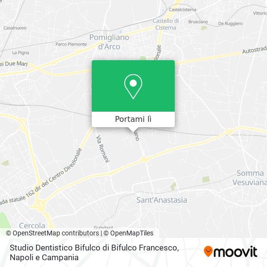 Mappa Studio Dentistico Bifulco di Bifulco Francesco