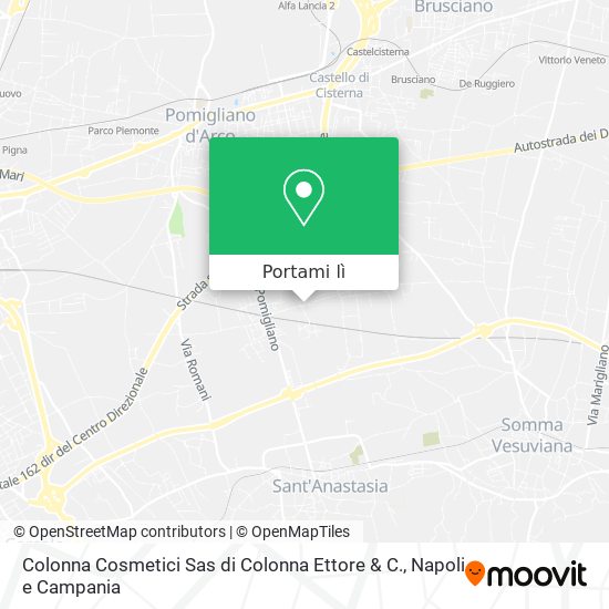 Mappa Colonna Cosmetici Sas di Colonna Ettore & C.
