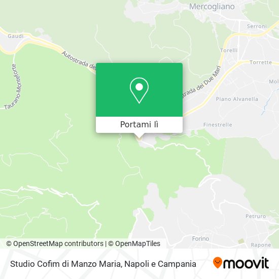 Mappa Studio Cofim di Manzo Maria