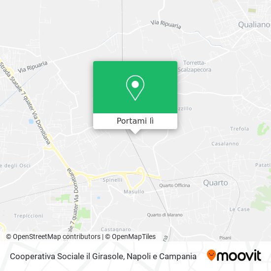 Mappa Cooperativa Sociale il Girasole