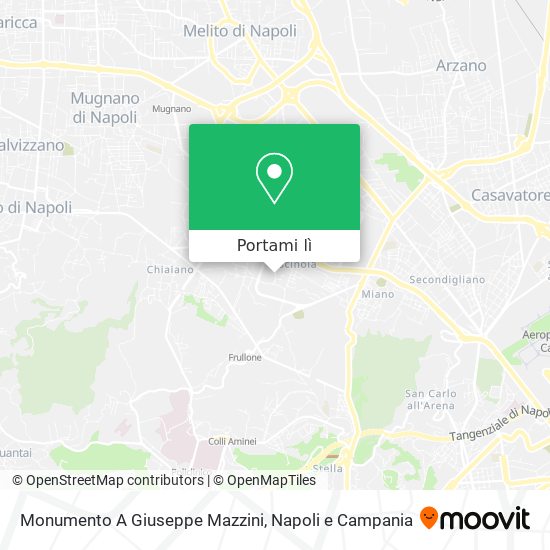 Mappa Monumento A Giuseppe Mazzini