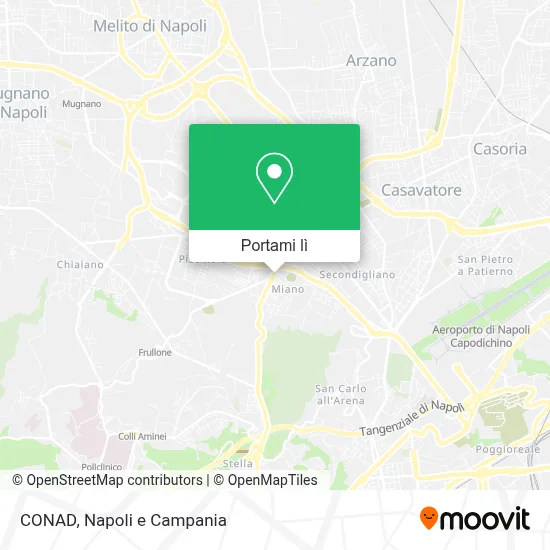 Mappa CONAD