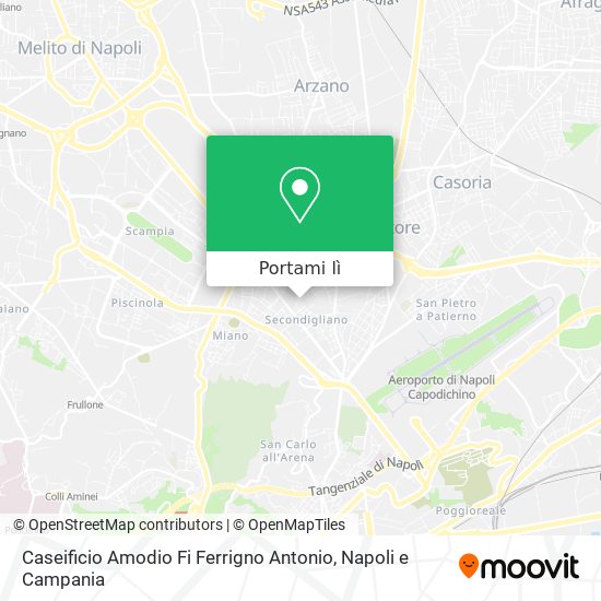 Mappa Caseificio Amodio Fi Ferrigno Antonio