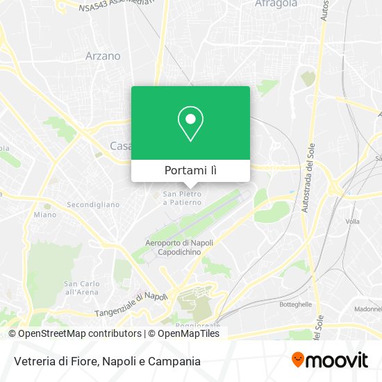 Mappa Vetreria di Fiore