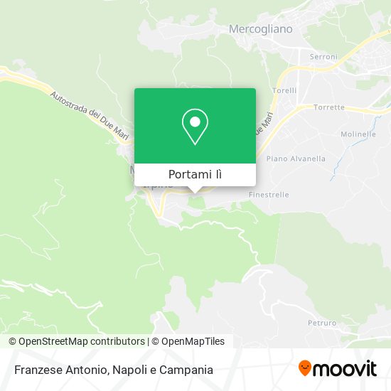 Mappa Franzese Antonio