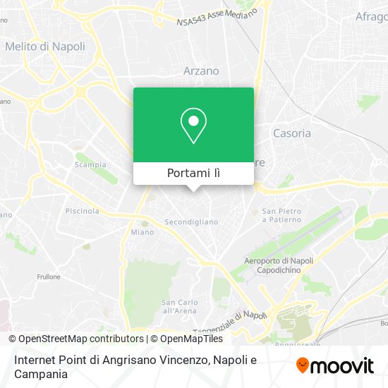 Mappa Internet Point di Angrisano Vincenzo