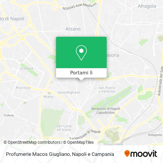 Mappa Profumerie Macos Giugliano