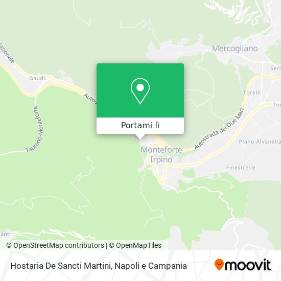 Mappa Hostaria De Sancti Martini