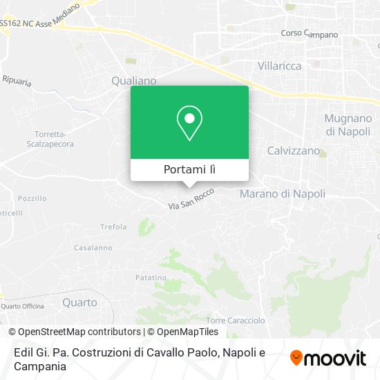 Mappa Edil Gi. Pa. Costruzioni di Cavallo Paolo