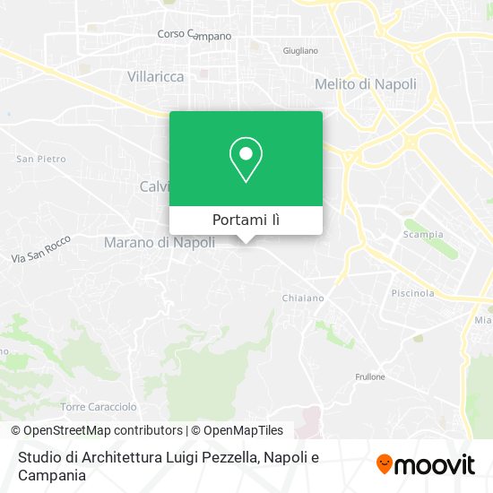 Mappa Studio di Architettura Luigi Pezzella