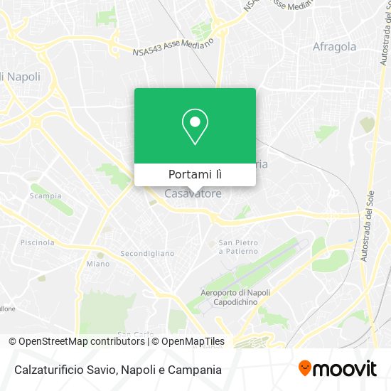 Mappa Calzaturificio Savio