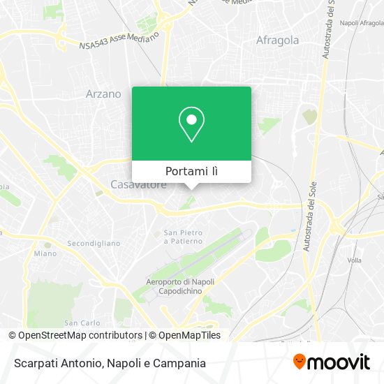Mappa Scarpati Antonio