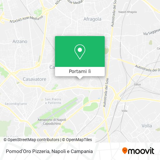 Mappa Pomod'Oro Pizzeria