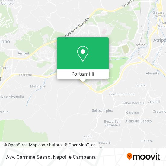 Mappa Avv. Carmine Sasso