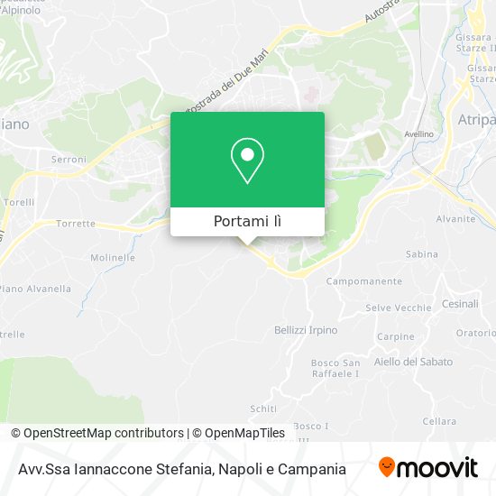 Mappa Avv.Ssa Iannaccone Stefania
