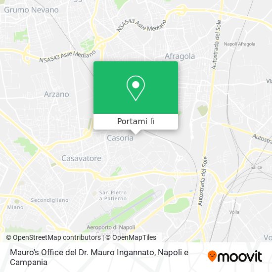 Mappa Mauro's Office del Dr. Mauro Ingannato