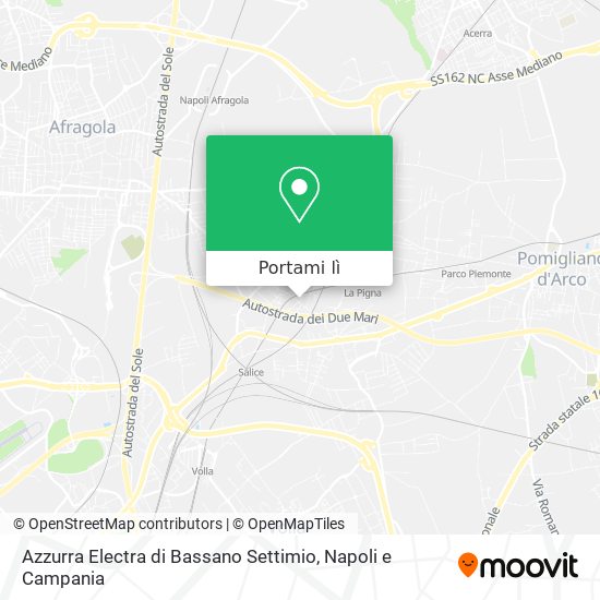Mappa Azzurra Electra di Bassano Settimio