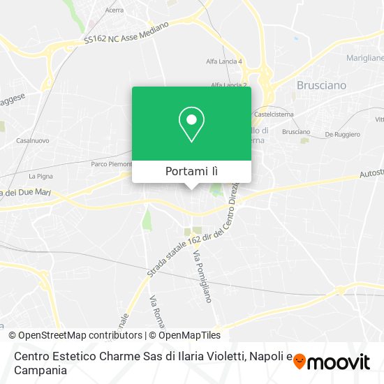 Mappa Centro Estetico Charme Sas di Ilaria Violetti