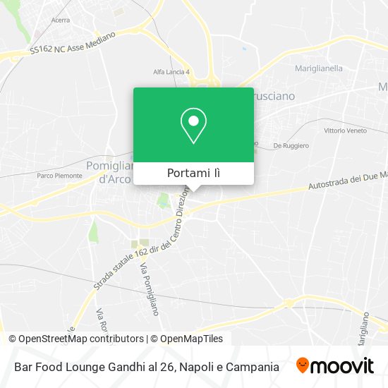 Mappa Bar Food Lounge Gandhi al 26