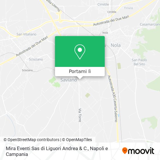 Mappa Mira Eventi Sas di Liguori Andrea & C.