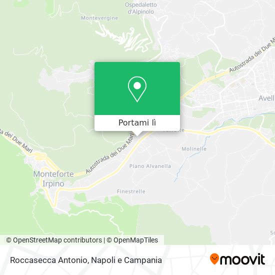 Mappa Roccasecca Antonio