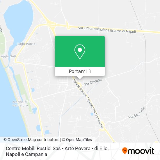 Mappa Centro Mobili Rustici Sas - Arte Povera - di Elio