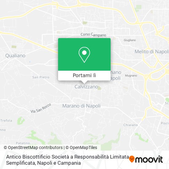 Mappa Antico Biscottificio Società a Responsabilità Limitata Semplificata