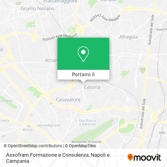 Mappa Assofram Formazione e Consulenza