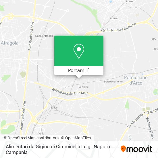 Mappa Alimentari da Gigino di Cimminella Luigi