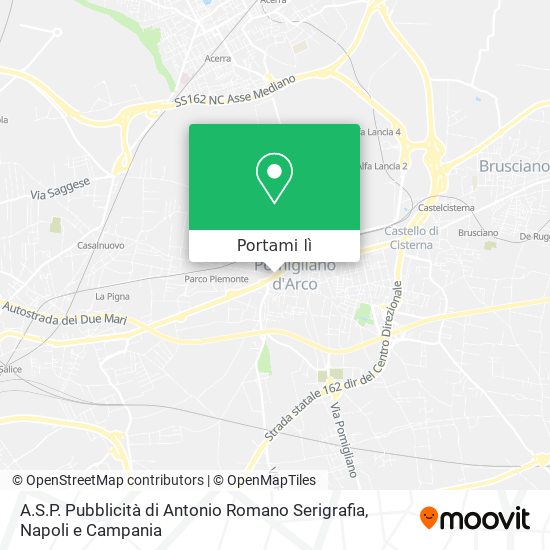 Mappa A.S.P. Pubblicità di Antonio Romano Serigrafia