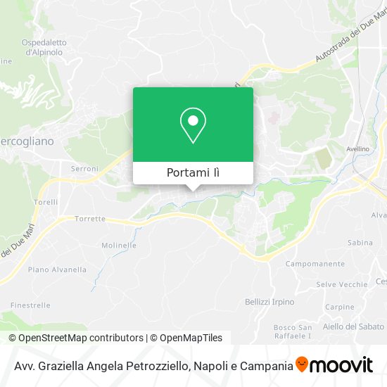 Mappa Avv. Graziella Angela Petrozziello