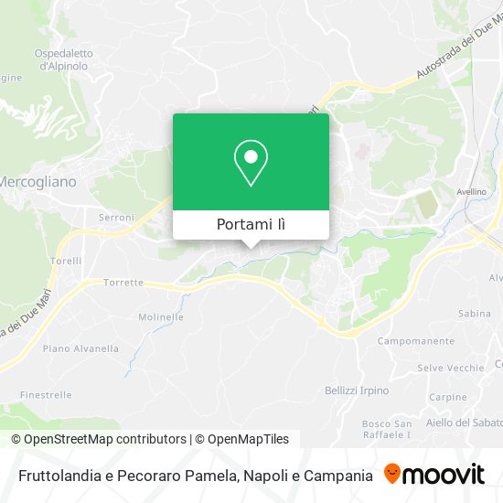 Mappa Fruttolandia e Pecoraro Pamela