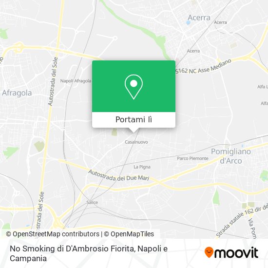 Mappa No Smoking di D'Ambrosio Fiorita