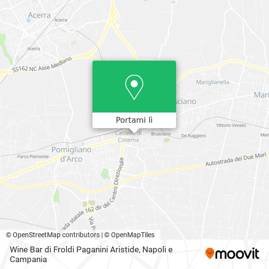 Mappa Wine Bar di Froldi Paganini Aristide