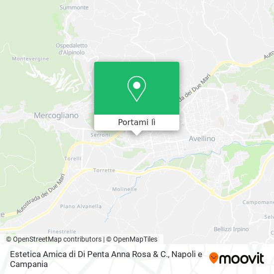 Mappa Estetica Amica di Di Penta Anna Rosa & C.