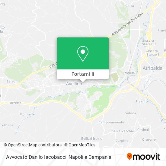 Mappa Avvocato Danilo Iacobacci
