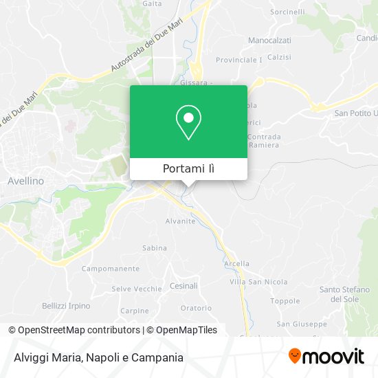 Mappa Alviggi Maria