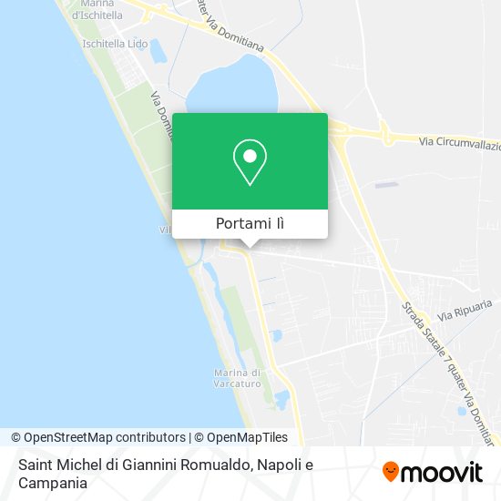 Mappa Saint Michel di Giannini Romualdo