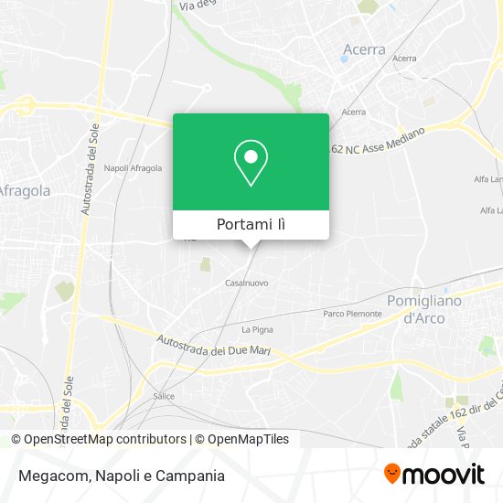 Mappa Megacom