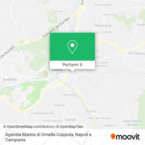 Mappa Agenzia Manna di Ornella Coppola