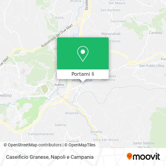 Mappa Caseificio Granese