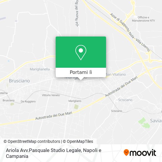 Mappa Ariola Avv.Pasquale Studio Legale