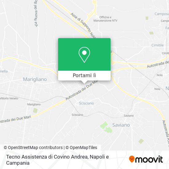 Mappa Tecno Assistenza di Covino Andrea