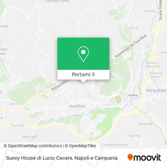 Mappa Sunny House di Lucio Cecere