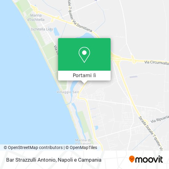 Mappa Bar Strazzulli Antonio