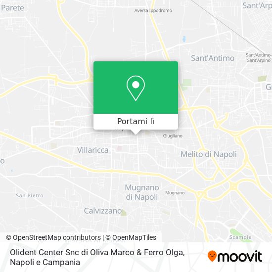 Mappa Olident Center Snc di Oliva Marco & Ferro Olga