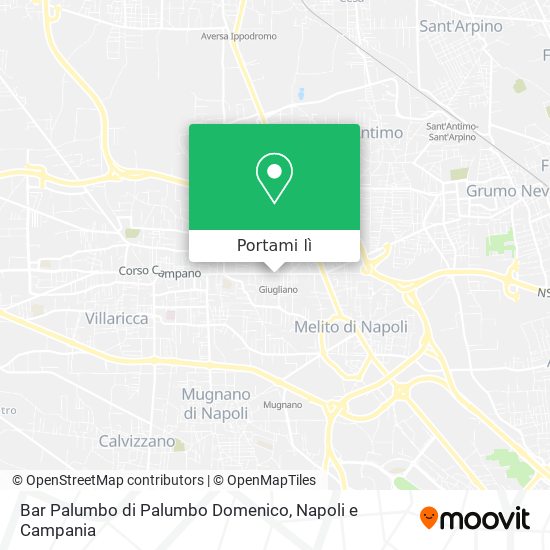 Mappa Bar Palumbo di Palumbo Domenico