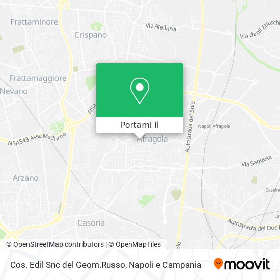 Mappa Cos. Edil Snc del Geom.Russo